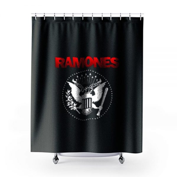 Ramones Punk Rock Band Shower Curtains