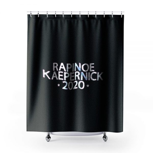 Rapinoe Kaepernick 2020 Shower Curtains