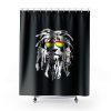 Rasta Lion Reggae Smoke Blunt Marijuana Weed Shower Curtains