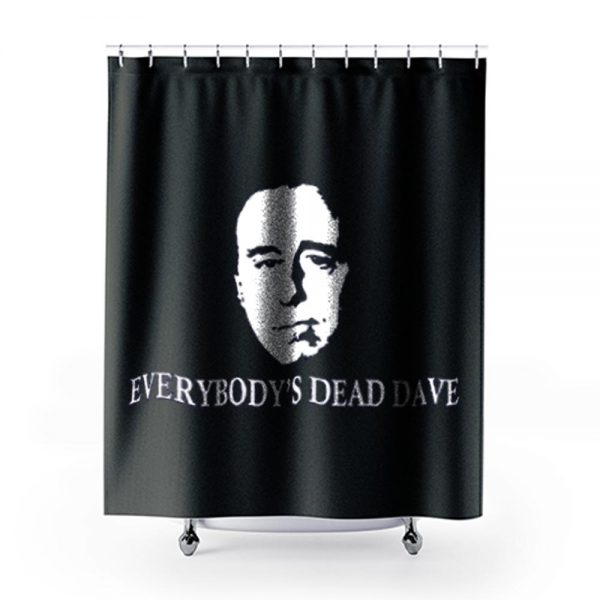 Red Dwarf Everybodys Dead Dave Shower Curtains