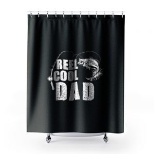 Reel Cool Dad Fishing Shower Curtains