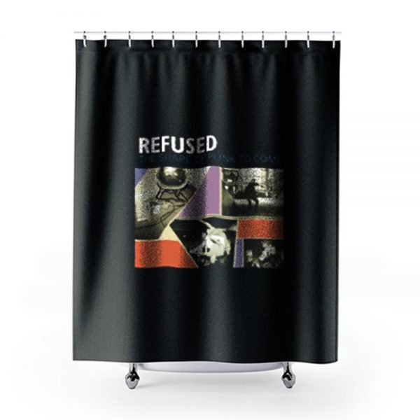 Refused Punk Band Shower Curtains