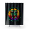 Retro Libra 1985 Perfect Zodiac 35th Birthday Shower Curtains