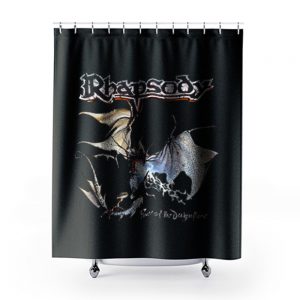 Rhapsody Power Of The Dragonflame Shower Curtains
