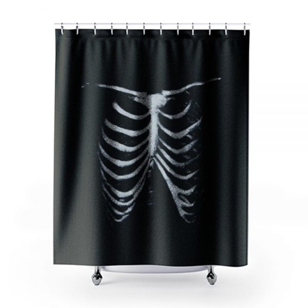 Ribcage Shower Curtains