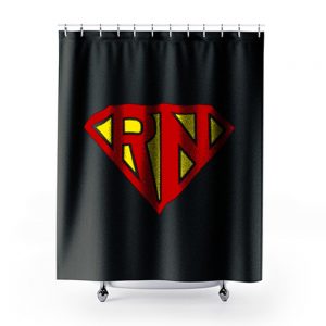 Rn Parody Super Hero Shower Curtains