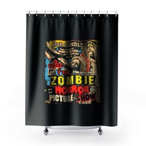 Rob Zombie Picture Show Shower Curtains