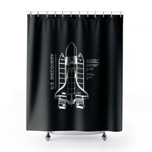 Rocket Nasa Usa Shower Curtains