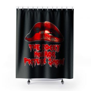 Rocky Horror Picture Show Lips Shower Curtains