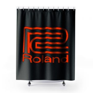 Roland Synthesizer Shower Curtains
