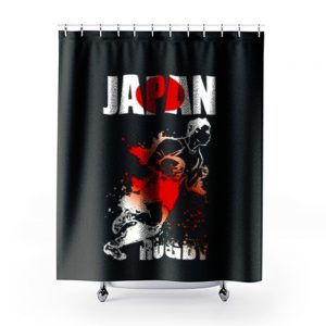 Rugby Japan 2019 WorldCup Fan Tee Top Shower Curtains