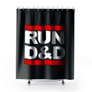 Run DD dungeons and dragons Shower Curtains