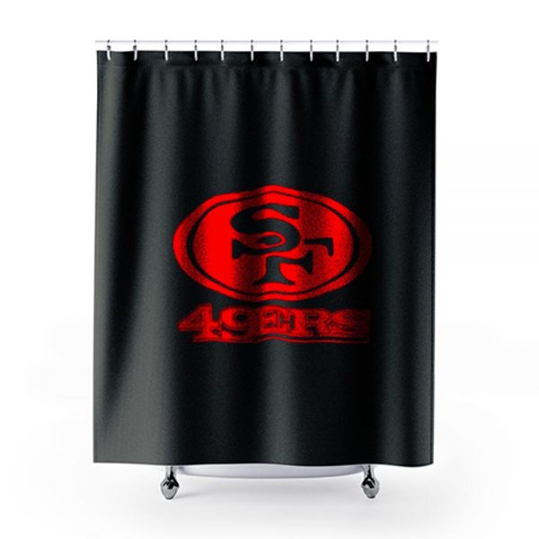 San Francisco 49ers Shower Curtains