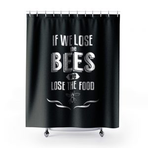 Save The Bees Shower Curtains