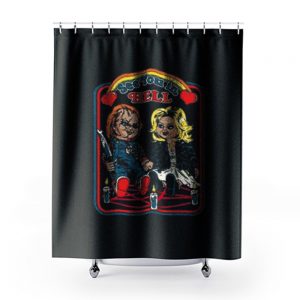 See In You In Hell Chucky Shower Curtains