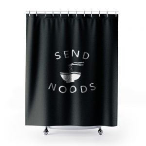 Send Noods 1 Shower Curtains