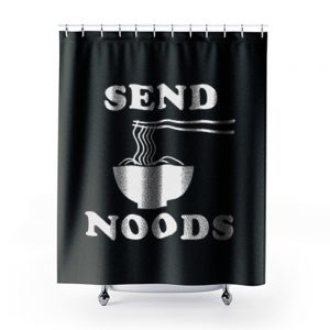 Send Noods Shower Curtains