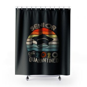 Senior Class 2020 Vintage Quarantine Shower Curtains