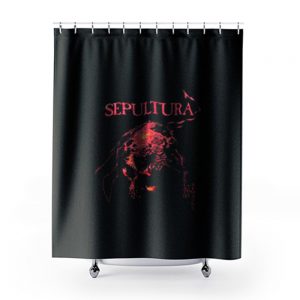 Sepultura Metal Rock Band Shower Curtains