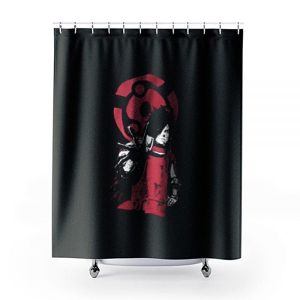Sharingan Madara Uchiha Shower Curtains