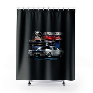 Shelby 69 Ford 65 Cobra Classic Vintage 1966 Muscle Cars Cars And Trucks Shower Curtains