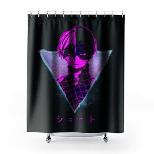 Shoto Todoroki My Hero Academia Shower Curtains