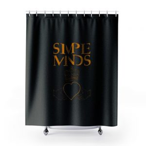 Simple Minds Band Shower Curtains
