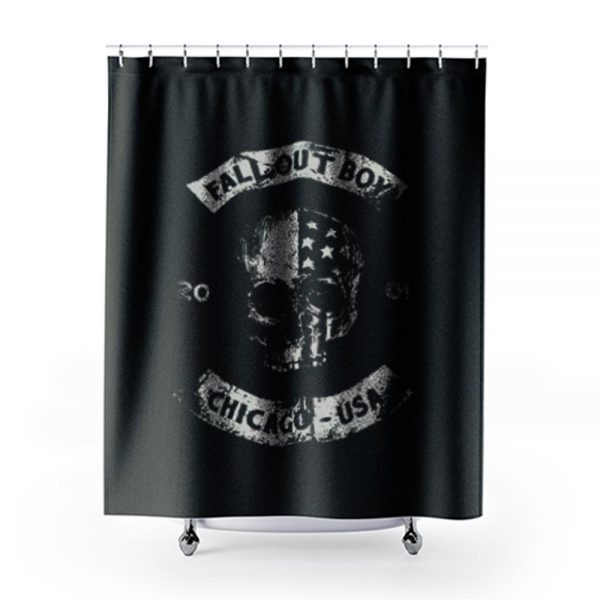Since 2001 Chicago Usa Fall Out Boy Shower Curtains