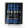 Social Studies Teacher Like Normal Teacher Except Much Cooler Shower Curtains