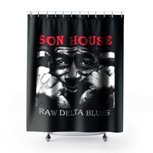 Son House Raw Delta Blues Shower Curtains