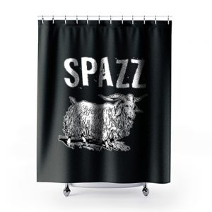 Spazz Goat Shower Curtains