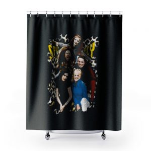 Spice Girls Band Retro Shower Curtains