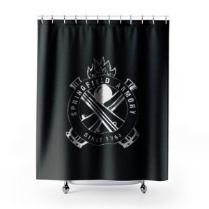Springfield Firearms Riffle Shower Curtains