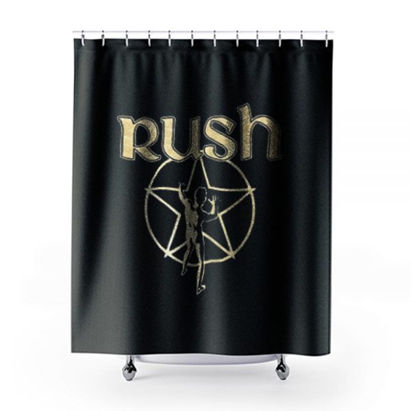 Star Man Rush Shower Curtains