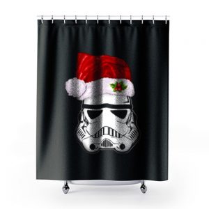 Star Wars Christmas Stormtrooper Xmas Shower Curtains