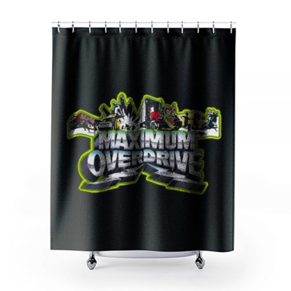 Stephen King Classic Maximum Overdrive Shower Curtains