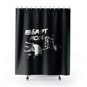 Strong Beast Mode Shower Curtains