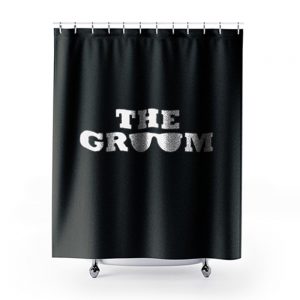 Sun Glasess The Groom Shower Curtains