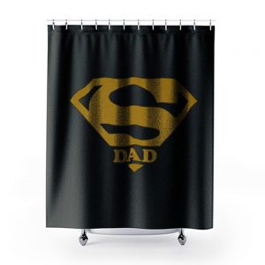 SuperDad Shower Curtains