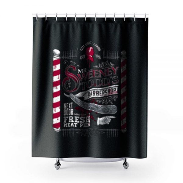 Sweeney Todd Barber of Fleet Street Shower Curtains