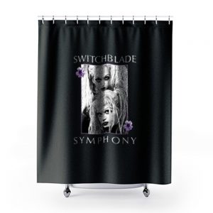 Switchblade Symphony Gothic 90s Shower Curtains