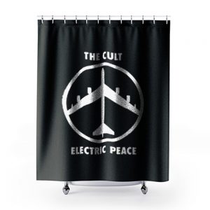 THE CULT ELECTRIC PEACE Shower Curtains