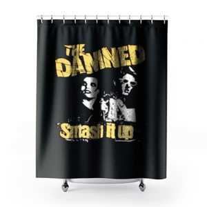THE DAMNED SMASH IT UP Shower Curtains