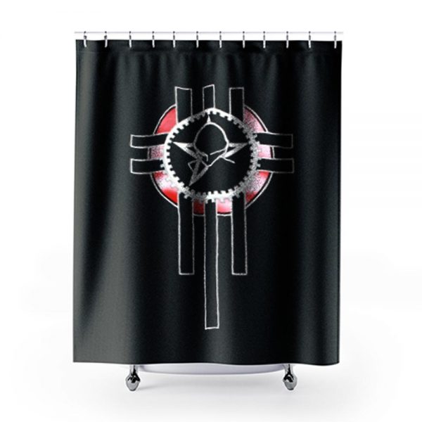 THE SISTERS OF MERCY TOUR POST PUNK DARKWAVE Shower Curtains