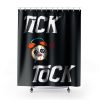 TICK TOCK TIME Classic Shower Curtains