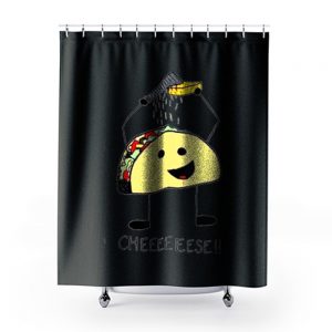 Taco Cheese Grater Shower Curtains