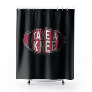 Take A Knee Shower Curtains