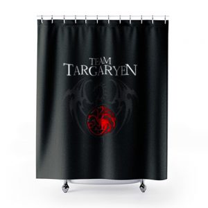 Team Targaryen Dragon Shower Curtains