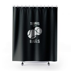 Tennis Take Balls Shower Curtains