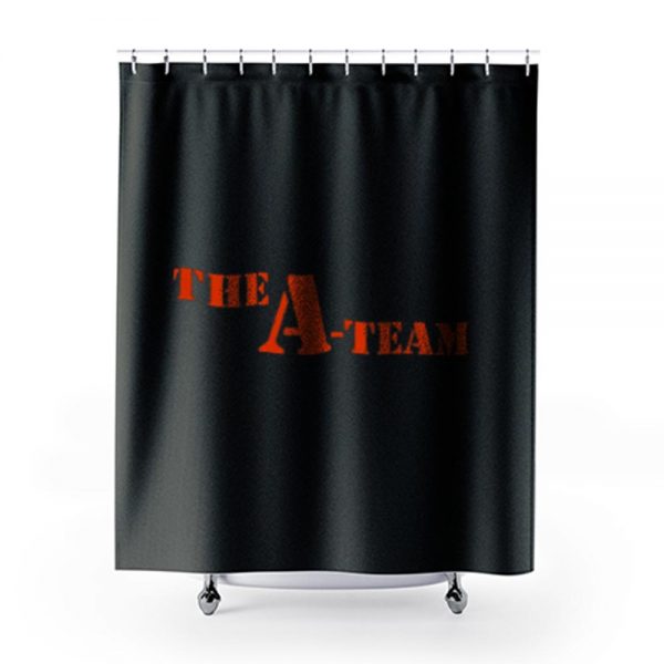 The A Team Shower Curtains